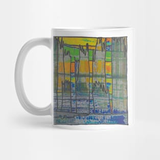 Liminal Space II in Weathered Sunrise Abstraction Mug